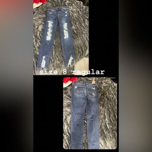 american eagle jeans size 8